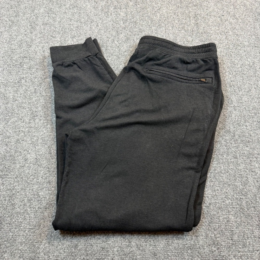 Stance Butter Blend Joggers Mens Large Black Rayon Cotton Sweatpants RN148815